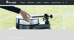 Desktop Screenshot of project-audio.com