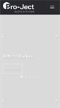 Mobile Screenshot of project-audio.com